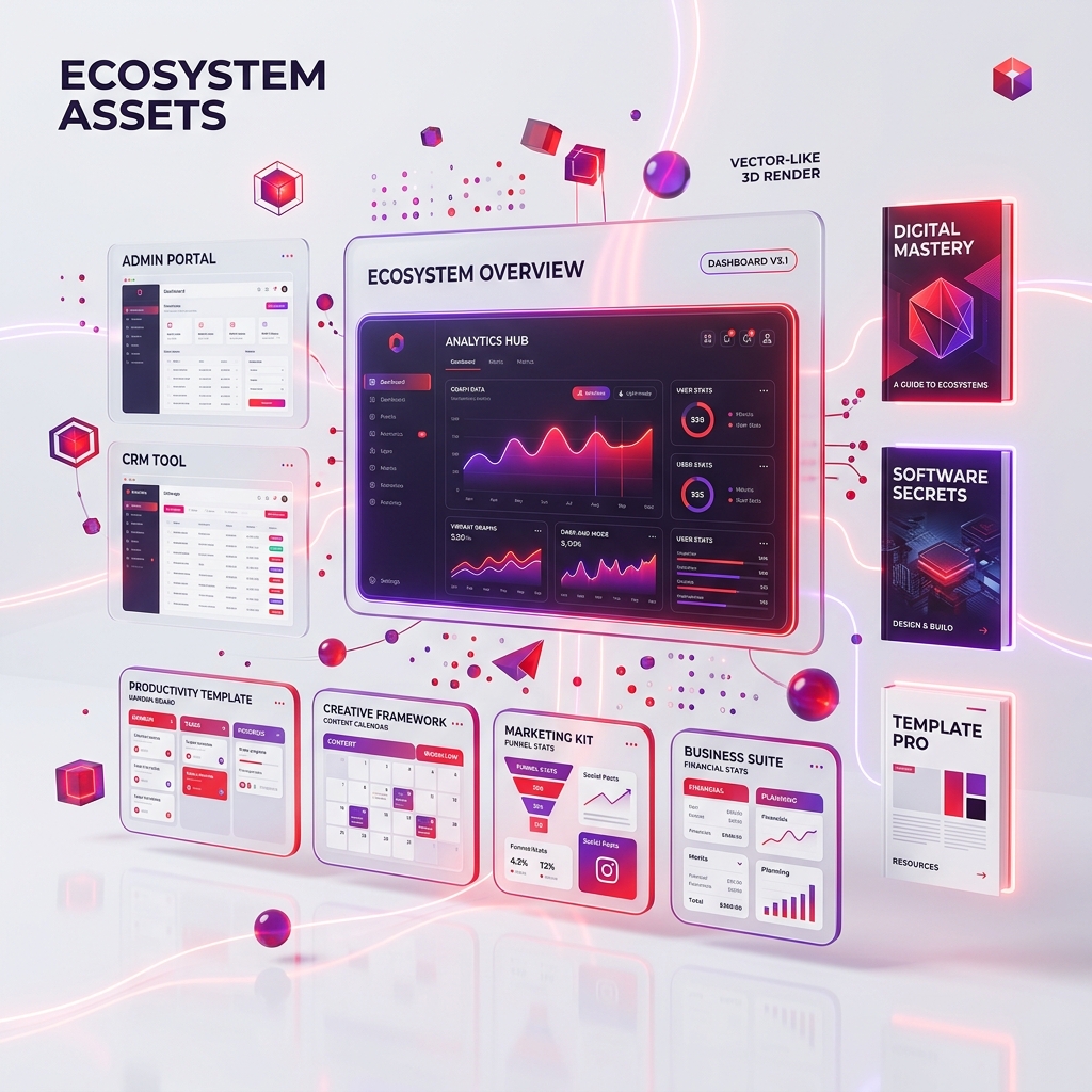 Mega Digi Store SaaS Mockup